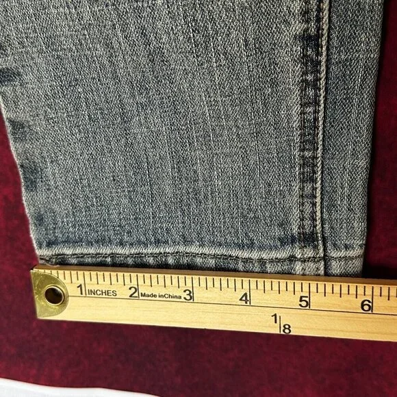 WOMENS LOVE CULTURE JEANS OVERALLS, LIGHT BLUE DENIM, DISTRESSED, MEDIUM SIZE - Picture 15 of 15